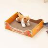 [Pet] Orange Box Scratcher