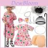 Costume Nonna Nonno Anziani Per Spettacolo Teatrale Bambini Travestimento Gioco