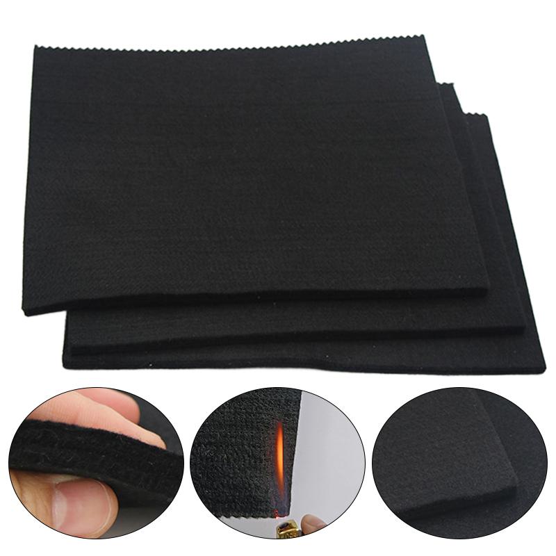 10MM Carbon-Fiber Welding Blanket Torch Shield Heat Sink Slag Felt High Temp Heat Protect Sheet Welding Fireproof Cotton