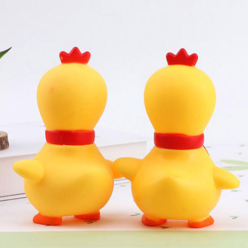 Pet Rubber Toy Squeaky Mini Chicken Doll