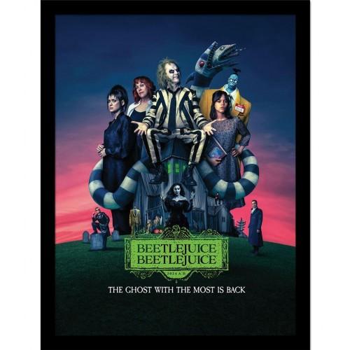 Beetlejuice Beetlejuice The Ghost With The Most Is Back Framed Print