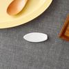EAST Table Chopstick Rest, Surfboard Shape, 6.5cm, White, Made In Japan, Dishwasher Safe, Porcelain, Mino Ware
