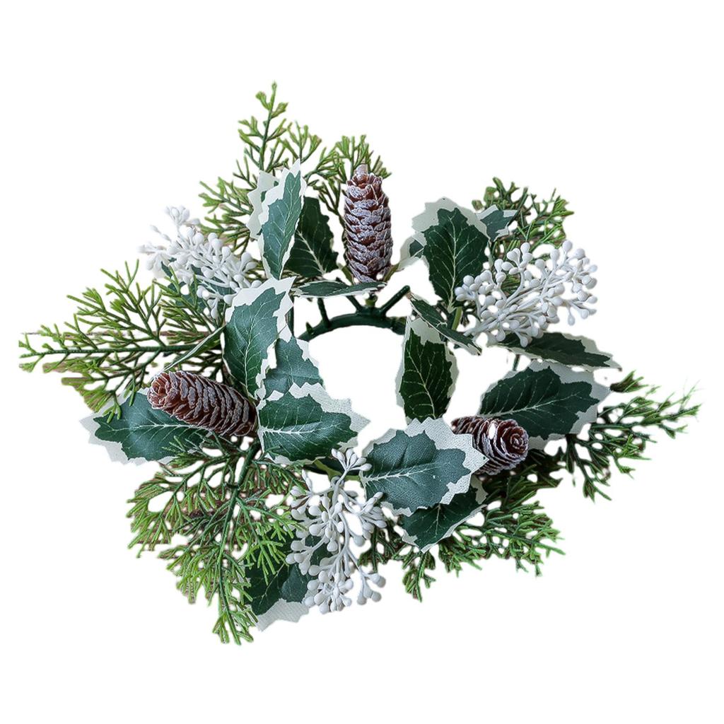 Candle Garland, Rings, Berries, Candle Rings, Wreaths, Candle Holders for The Dining Table