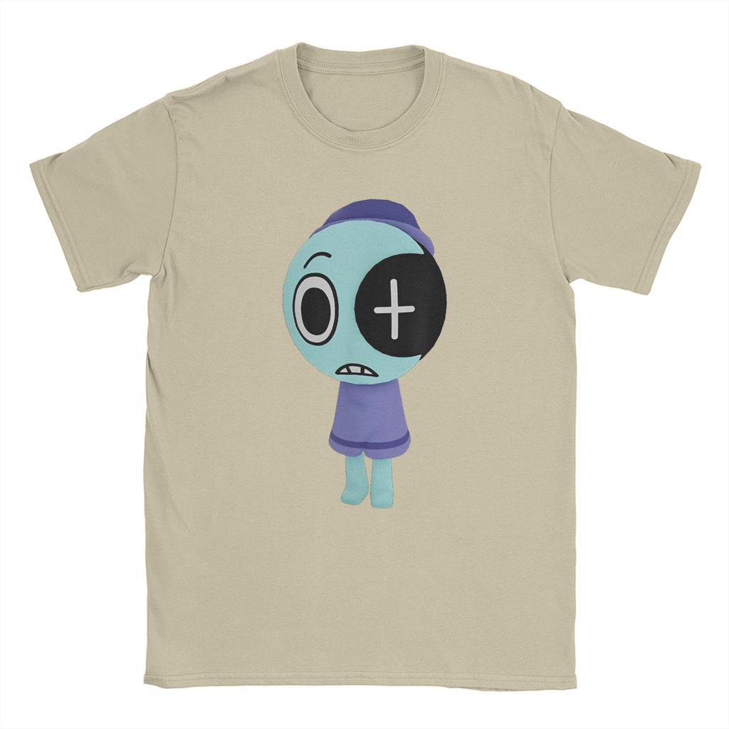 Koszulki Męskie Dandy's World Strój Astro Bawełniana Humorystyczna Koszulka z Okrągłym Dekoltem Koszulki z Gry Horror z Krótkim Rękawem Top Prezent na Urodziny