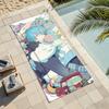 Anime D-dramatical M-Murder Towel Drying Bath Towel Applicable To Light Swimming Camping Yoga Beach Out