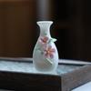 Handmade Flower Vase Ceramic Hydroponic Mini Flower Inserted Dry Flower Fragrance Bottle Home Decoration Vintage Vase