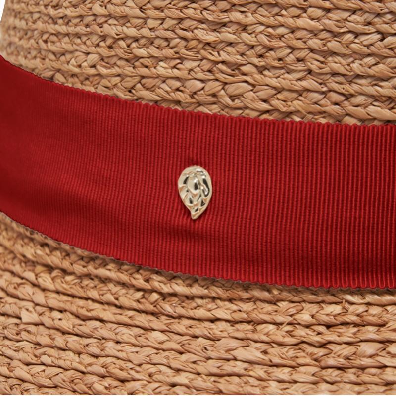 Helen Kaminski Gracie Nuga Tropical Boater Hut Fischerhut Hut51547