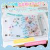 Sticker Album Backing A7 6 10 Removable and reusable 3D sticker storage thick PP sheet for A7 size sticker backing matte Suitable for plastic 3D