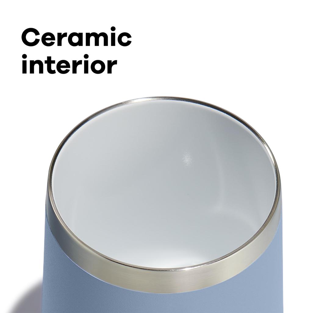 Ceramic Wine Tumbler 10oz 295ml Surf Thermal Insulation Japanese (Authentic Product)