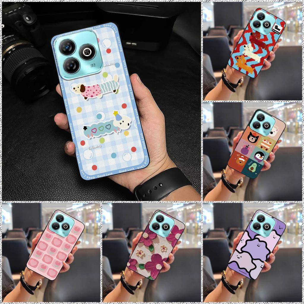 Shockproof Protective Phone Case For ZTE Blade A75 4G/Z2359 Full wrap Anti-dust Back Cover Cute TPU Fashion Design