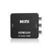 Kompatybilny z HDMI do AV RCA CVSB L/R wideo 1080P przejściówka do skalowania skrzynka konwerterowa HD Video Composite Adapter obsługuje wyjście NTSC PAL