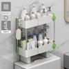 Storage Rack Toilet Tank Organizer Large Capacity Strong Load-bearing Waterproof