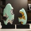 Zhaocai Stone Sculpture Decoration Hotel Restaurant Entrance Decoration Creative Ceramic Crafts Home Decoration Accessories