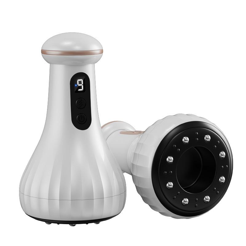 Smart Cupping Massage Machine 9Levels Vacuum Suction Cup USB Rechargeable for Hot Compress Arm and Leg Massage Handheld Scraping