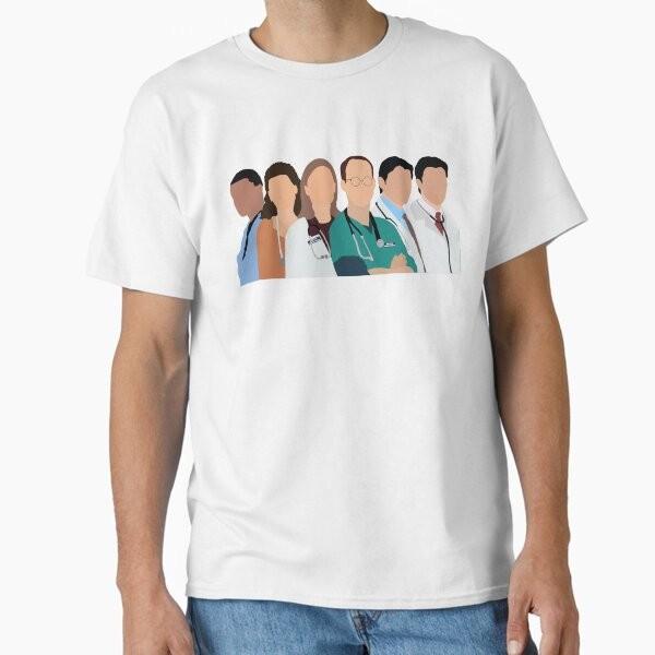 Er Klassisches T-Shirt Hergestellt in USAaus T-Shirt S2XL