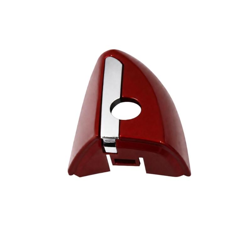 Door Handle Cover Trim 2014-2018, ABS Exterior Replacement Cap with Insert Detail for Daily Wear Cleanup Use Part