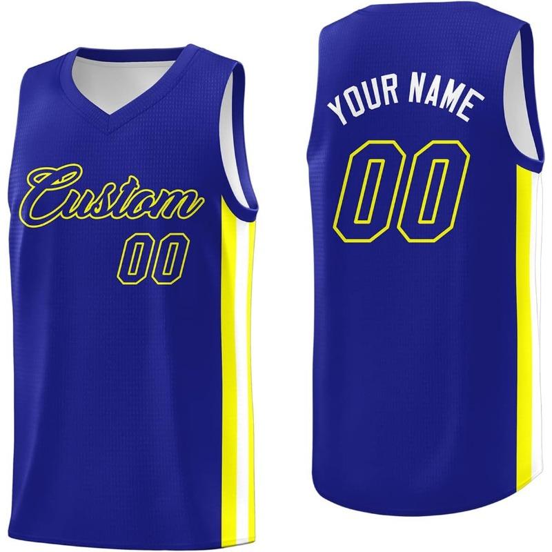 Personalized Your Own Stitched Basketball Jersey Sports Shirt Custom Team Name Number Logo for Men Youth