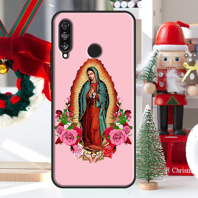 Virgen De Guadalupe Virgin Mary For Huawei Honor 50 X9 X8 X7 Magic4 Pro P50 P20 P40 P30 Lite P Smart Z 2021 Nova 5T Case
