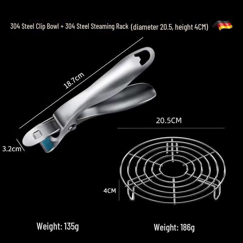304 Stainless Steel Anti-Scald Bowl Plate Gripper