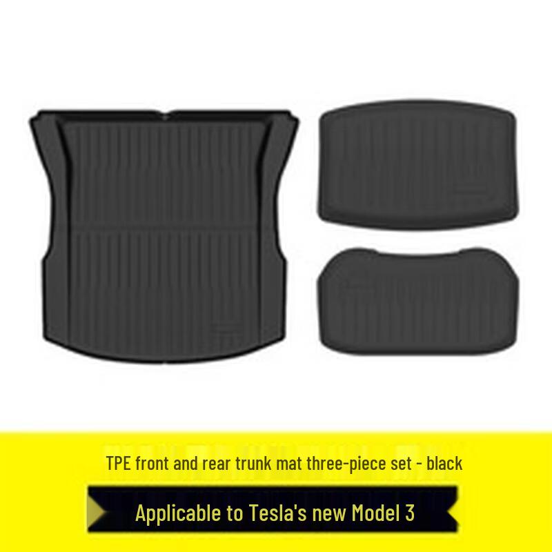 Aige Tesla Model 3 Highland TPE All-Weather Floor Mats