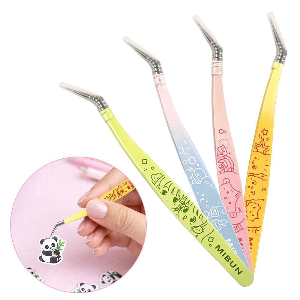 Hoge Precisie Nepwimper Tang Anti-statische Wimperextensie Tang Extensions Enten