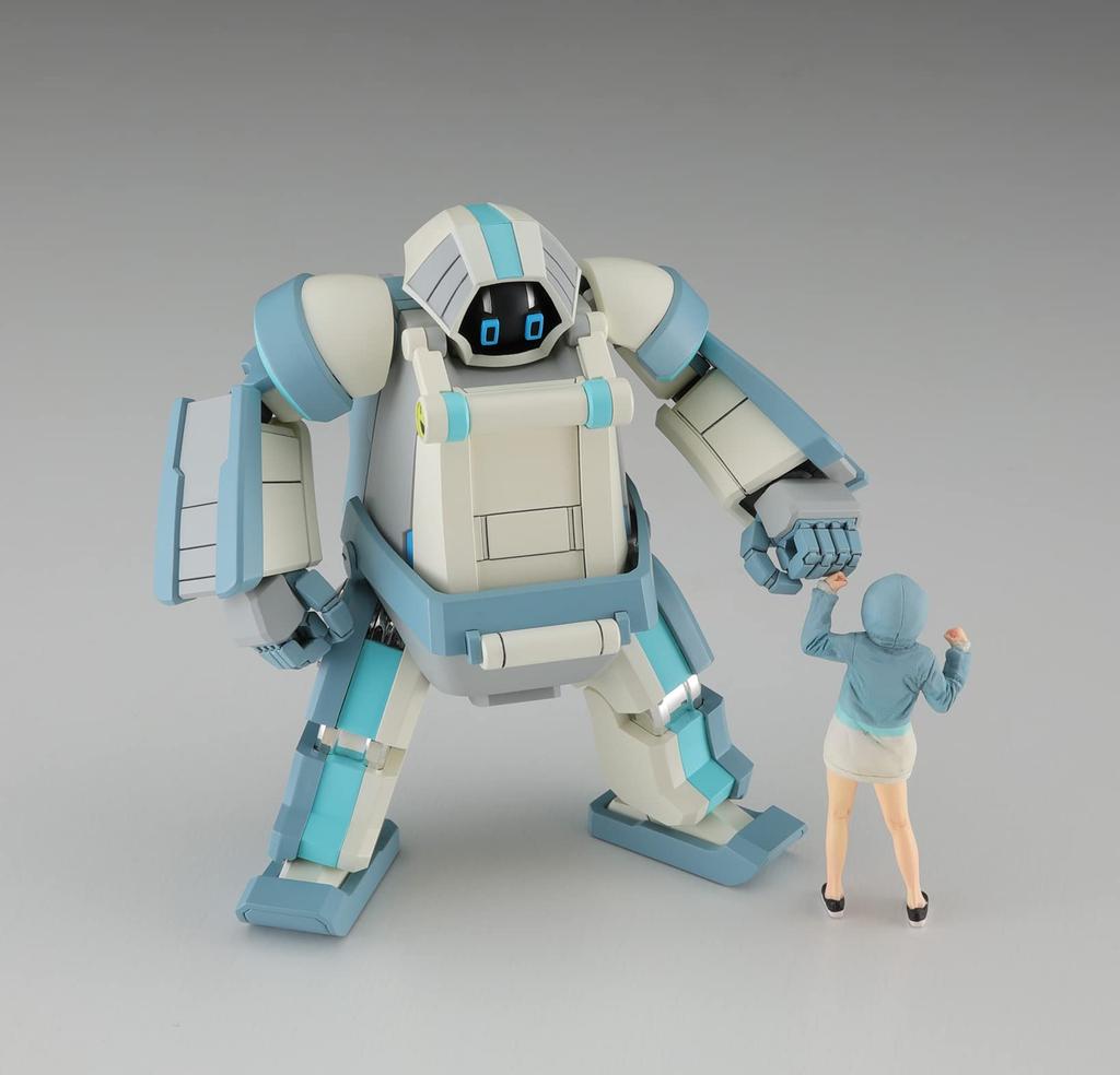Hasegawa Creator Works Series Mechatro Chunk Grayish Mint Support Girl scale plastic model 64793 No.02 + 1/35 color-coded