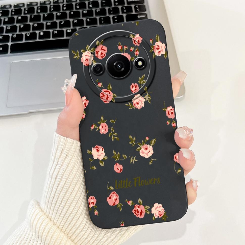 For Xiaomi Redmi A3 4G Case Luxury Art Painted Cover For Redmi A3 A2 A1 RedmiA3 RedmiA1 Phone Casing Soft Fundas ShockProof