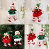 Holiday Elf Figurine Decoration With Soft Fabric For Christmas Tree Decor