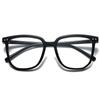 Anti-blue Light Irregular Color Changing Myopia Glasses With Retro Flat Bridge Frame 1962