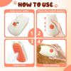 Pet Steam Brush Dog Cat Grooming Massaging Comb Pet Shedding Brush For Short & Long Haired Kittens Loose Hair Removal Puppies