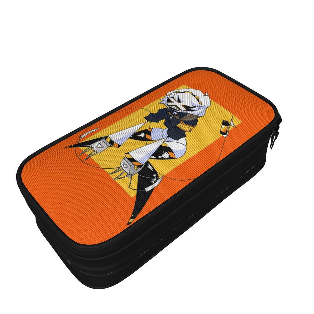 Murder Drones Thad Pencil Case Lovely Game Bag for Student Large Storage School Supplies Cosmetic Pencil Pouch