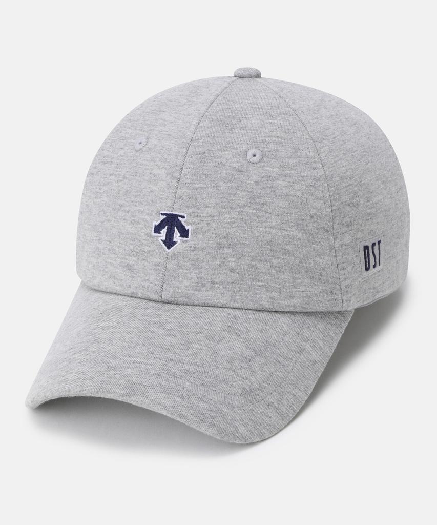 DESCENTE Sports Terry Logo Ball Cap Grey Sr323Ucp71