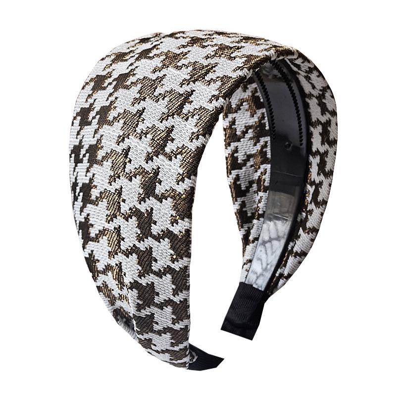 Cross-Border Wide Headband: Non-Slip Women's Hair Cover for White Hair and Baby Hair