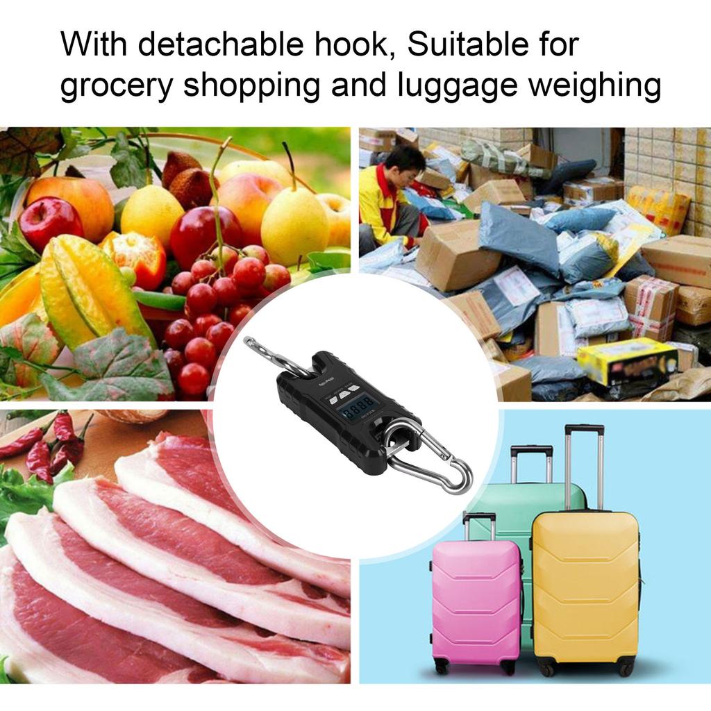 Electronic Scale   Portable LED Digital Hanging Crane Scale Weighing Equipment