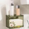 Plastic Paper Towel Box Transparent Napkin Holder Creative Tissue Paper Storage Boxes  Bedroom