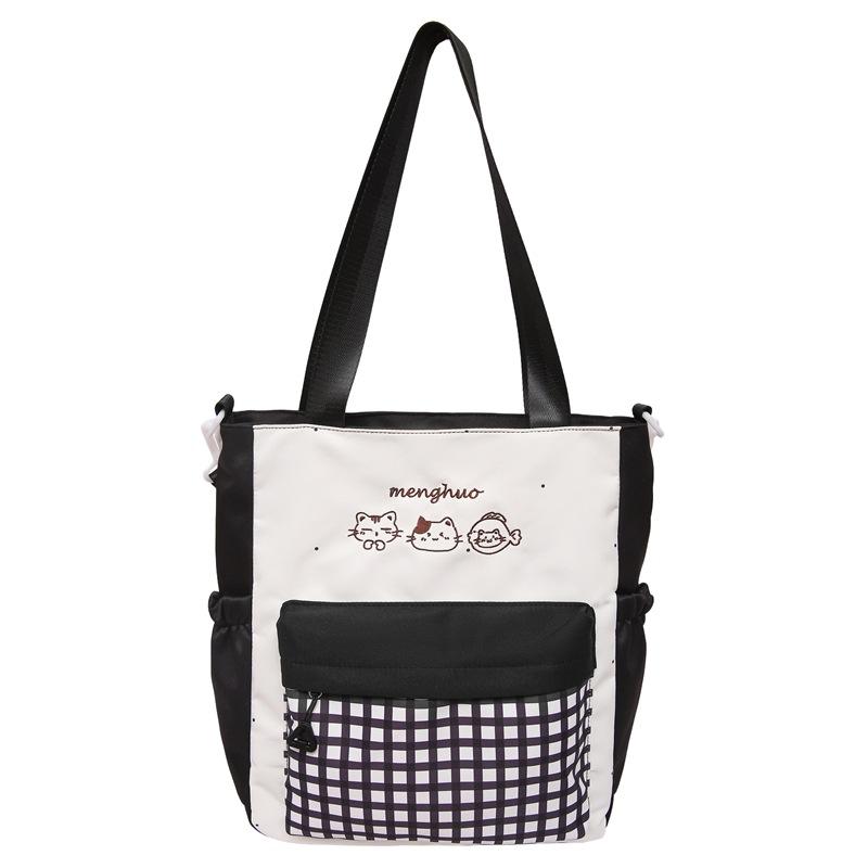 High value, small fresh make-up bag, large capacity, cute commuting students, junior high school make-up *** daily tote bag