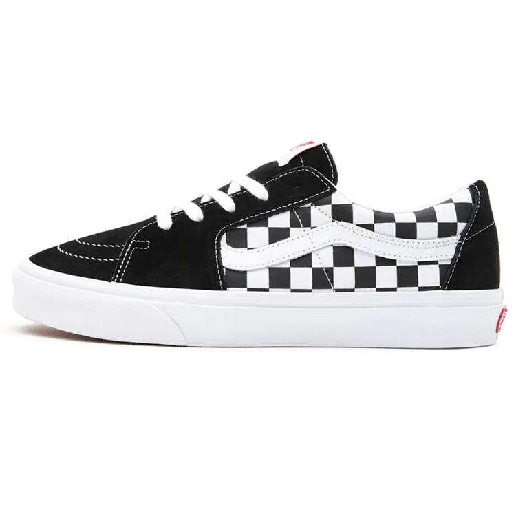 new Sk8 Vans Low 'Checkerboard Black'