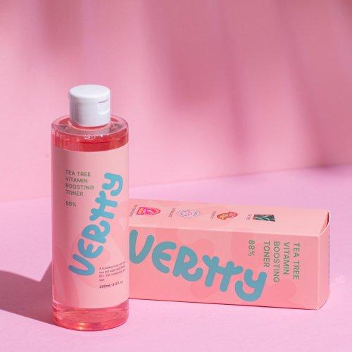 Verti Vegan Tea Tree Vitamin Boosting Toner 250ml NONE