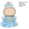 Trendy Doll Clothes Set Adorable Baby Outfits for 17cm Dolls Fashionable Baby Doll Attire Gift for Doll Lovers