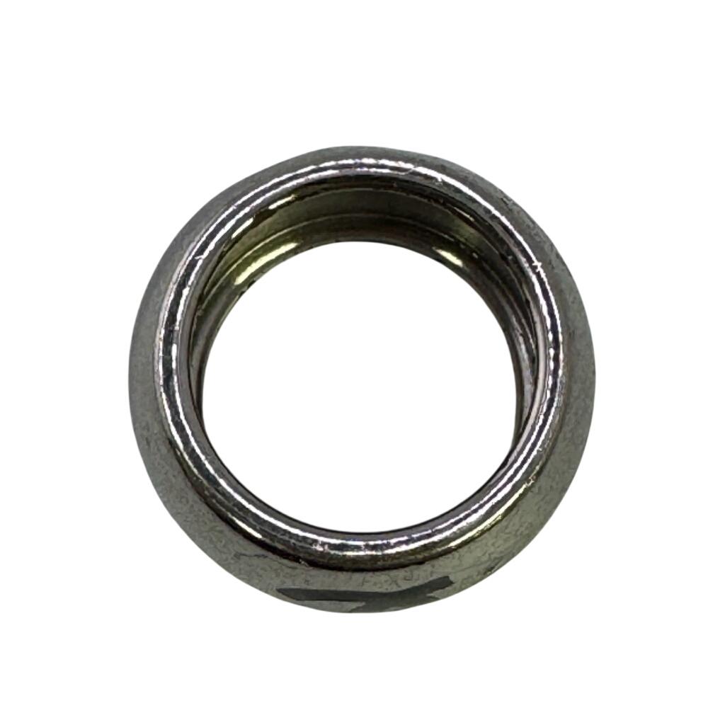 CHANEL metal Ring Silver metal Used