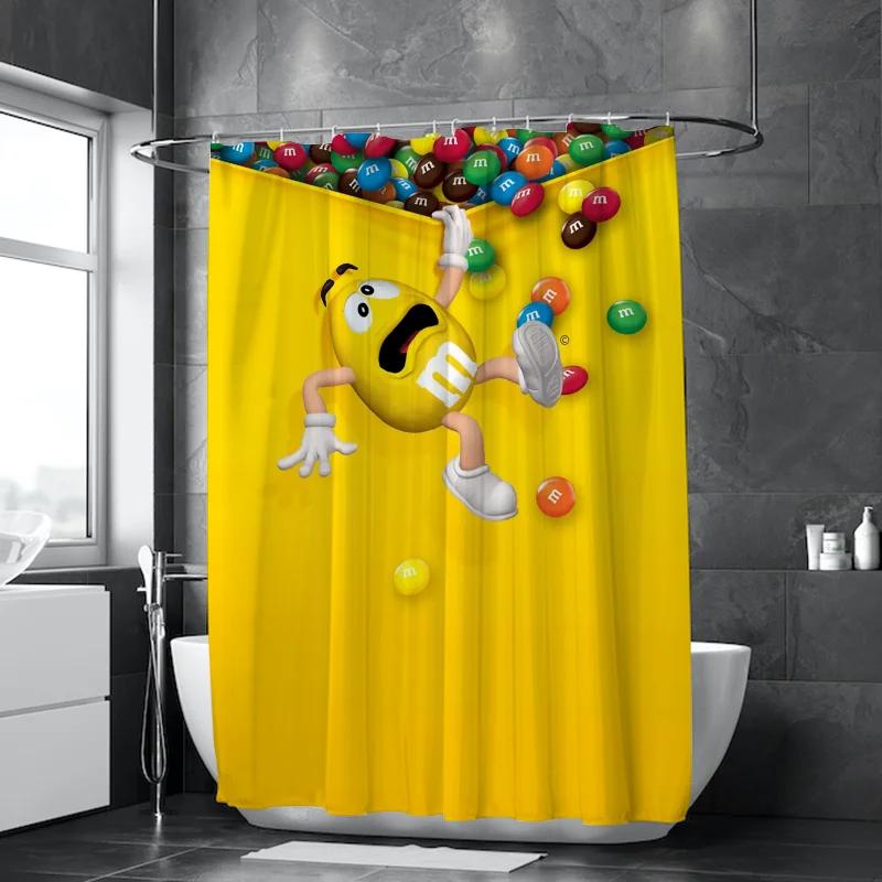 

M&M S Curtains For Bedrooms Bath Curtain Shower Folding Partition Bathroom Accessories Sets Luxury Houses Rooms Quarto The Home W60H190(CM)-1 Pcs