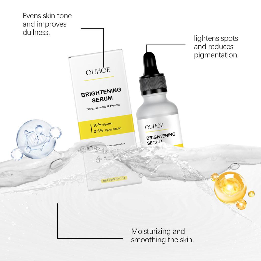 Ouhoe Brightening Serum Gentle Hydrating Moisturizing Radiance Enhancing 30ml