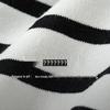 Women's Asymmetrical Color Block Striped Sleeveless V-Neck Knit Top