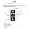 Pédale MOSKYaudio FUZZ Distortion Effet Magnétique