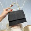 Women's Rhinestone Square Evening Clutch: Elegant Banquet Accessory for Gowns or Qipao