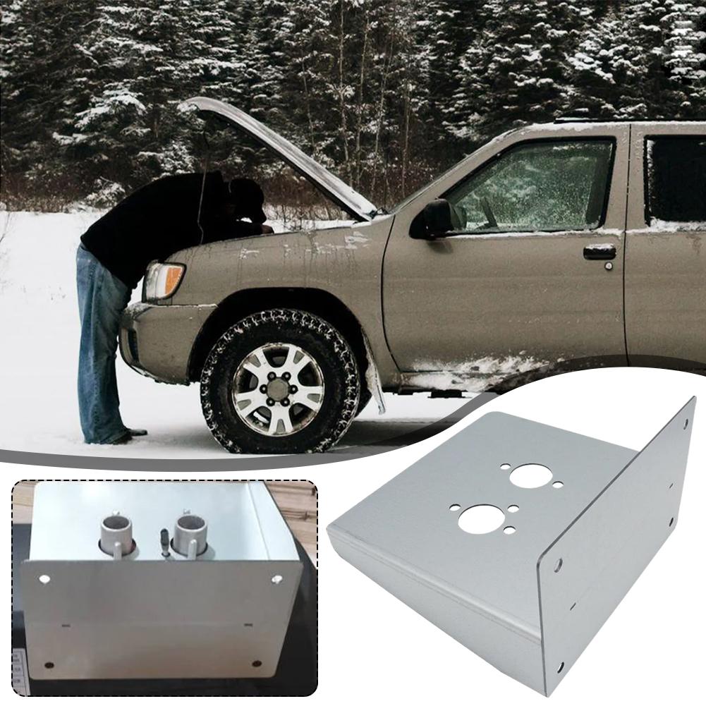Air Diesel Heater Base Mounting Bracket Iron Floor Plate Upgraded Thickening Silver For Eberspacher Webasto Car Truck VAN L7X1