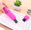 Mini USB Vacuum Cleaner with Brush for Keyboard, Desktop, Laptop, and Phone
