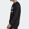 Adidas Originals Trf Fleece Crew Neck Sweatshirt Men Tops Black EH6513