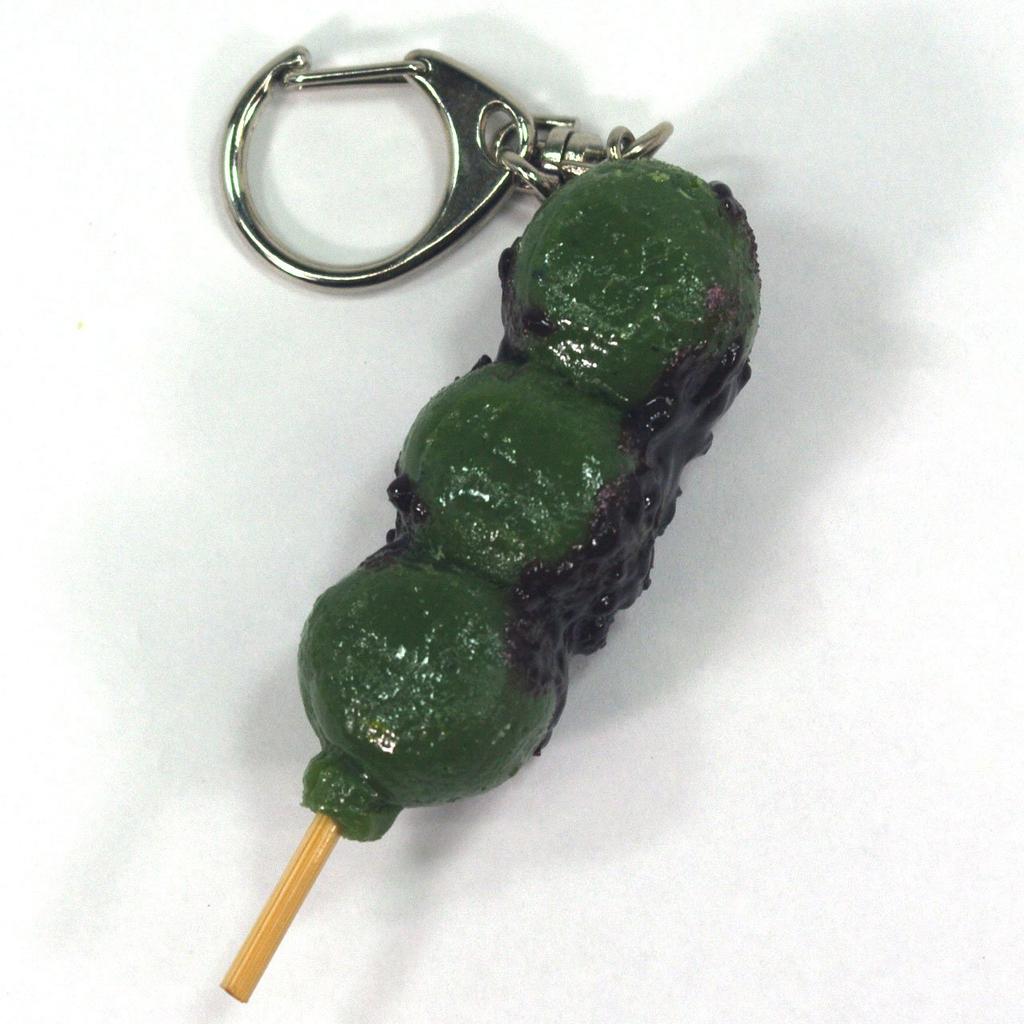 Food sample bean that looks like it could be eaten 157OK keychain An-dango (red dumpling)