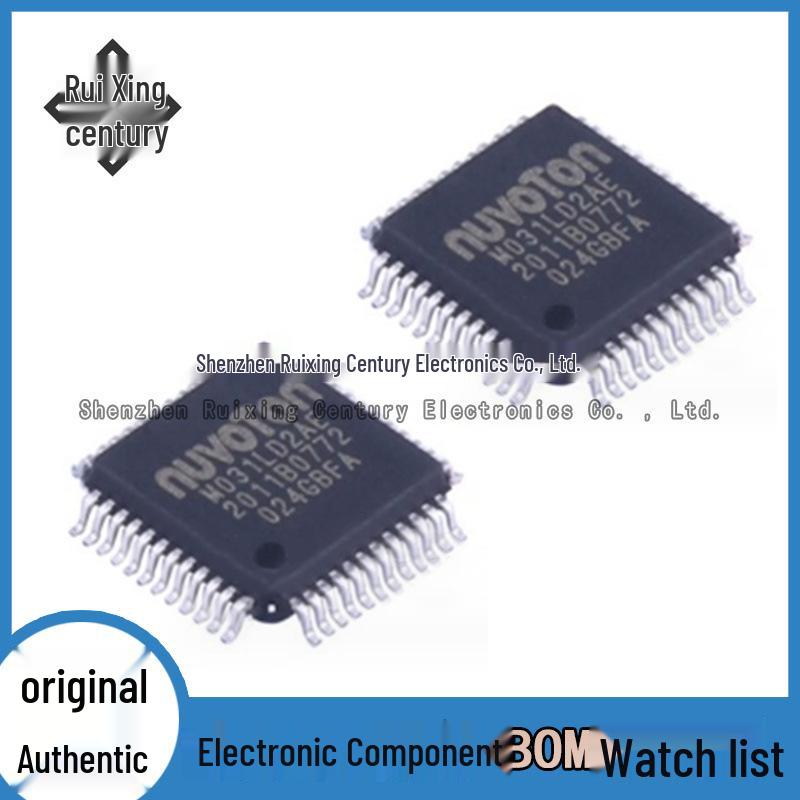 

Brand New M031LD2AE Original LQFP-48 32-bit Surface Mount Microcontroller Chip (MCU)
